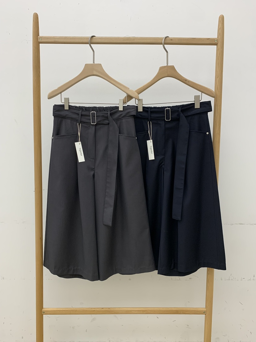 B_GARDER韓國東大門代購女士新品時尚職業熱賣休閑褲含腰帶B.GARDER休閑褲