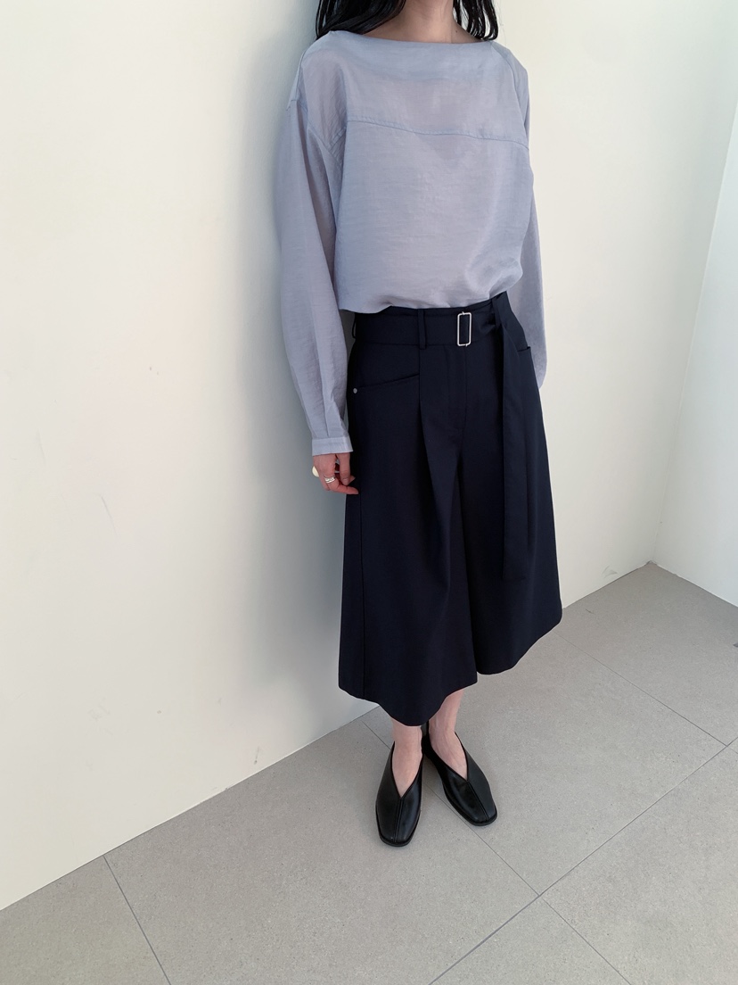 B_GARDER韓國東大門代購女士新品時尚職業熱賣休閑褲含腰帶B.GARDER休閑褲