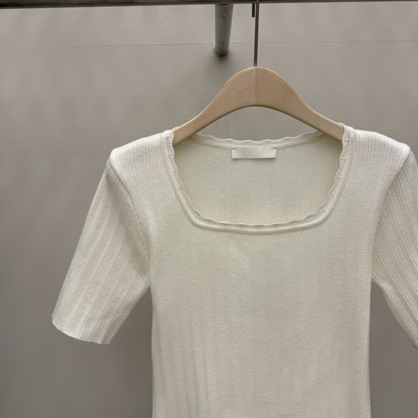 EOOB/LAMEREI韓國東大門代購女裝新品26春夏職業針織衫羅紋EOOB/LAMEREI針織衫