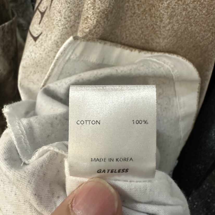 GATELESS韓國直郵實拍女裝新品職業推薦26春夏熱賣休閑T恤GATELESST恤