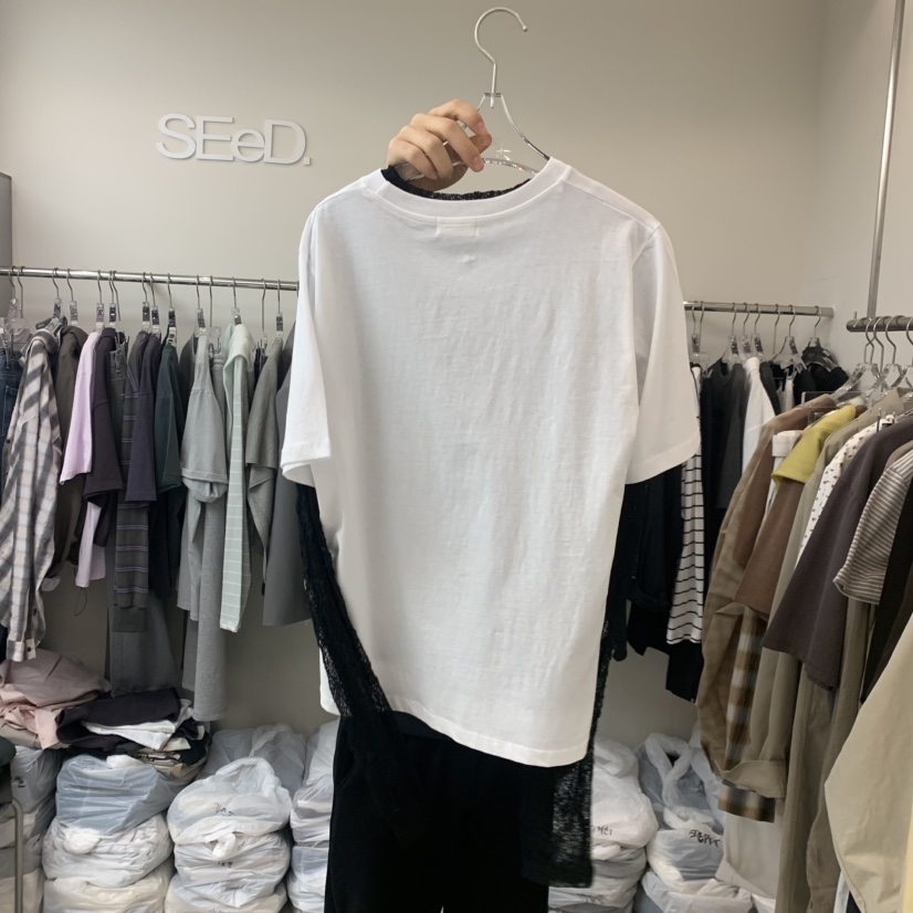 LEESEED-A韓國直郵女士新款26春夏職業人氣休閑熱賣時尚T恤SEeD/LEESEEDT恤