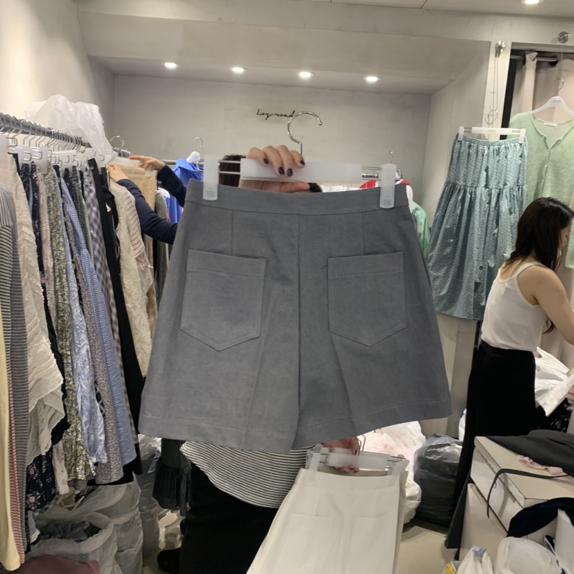 LOGROAD韓國直郵女裝新品職業26春夏時尚人氣熱賣休閑短褲LOG ROAD短褲