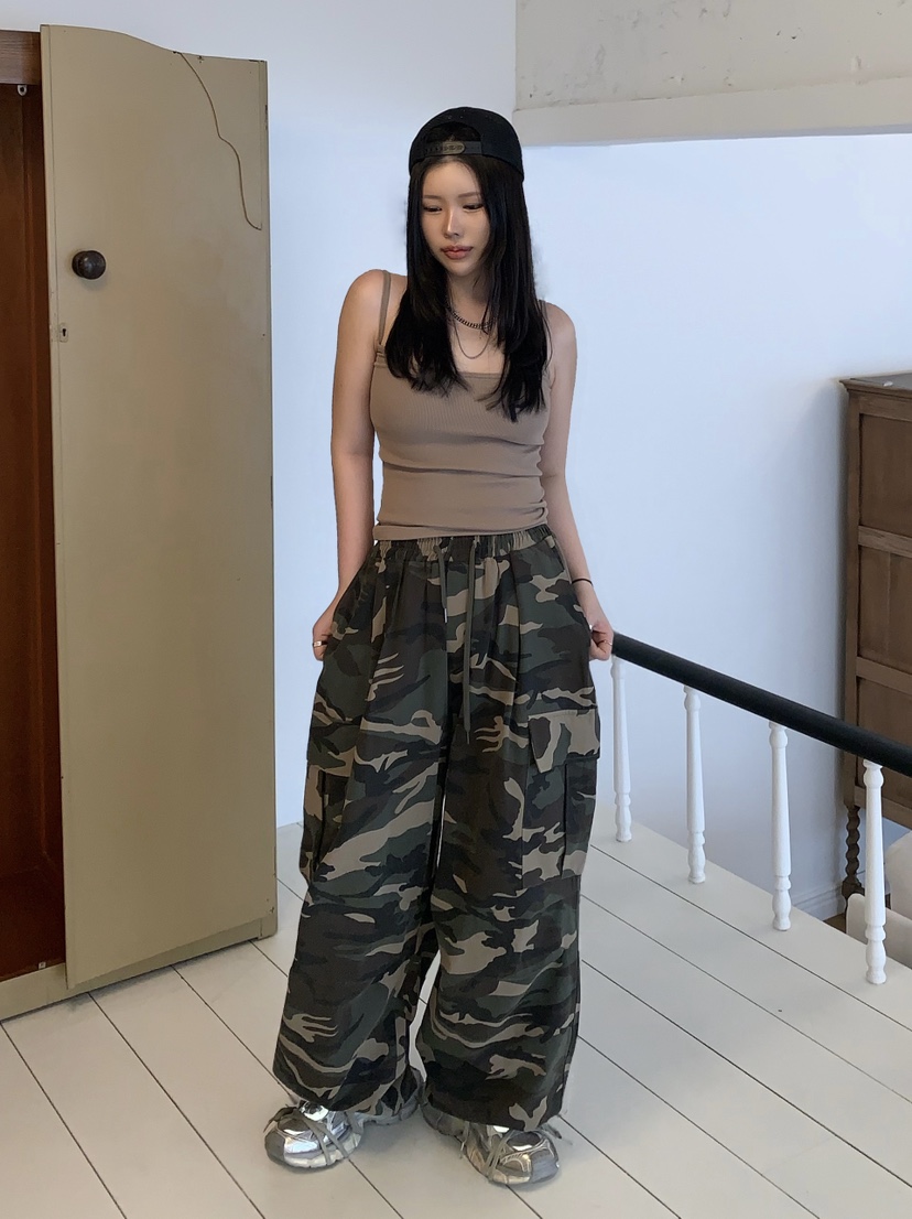 OKIE韓國直郵女裝新品休閑時尚職業熱賣26春夏人氣休閑褲OKIE休閑褲