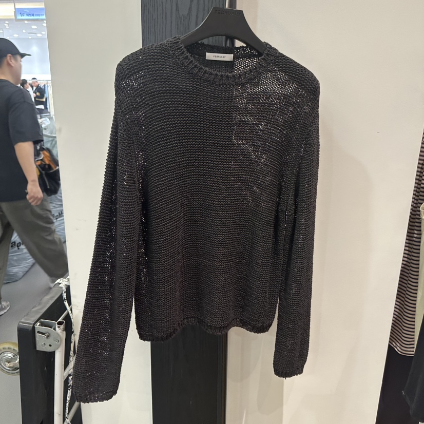 FEBRUARY 11韓國直郵實拍女裝新品熱賣26春夏人氣針織衫FEBRUARY 11針織衫圖色4墨色