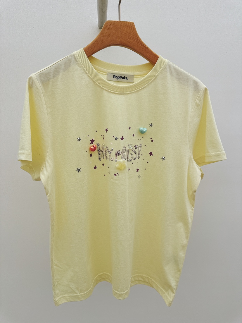 THORE韓國直郵女裝新款職業休閑26春夏推薦時尚熱賣人氣T恤THORET恤圖色1