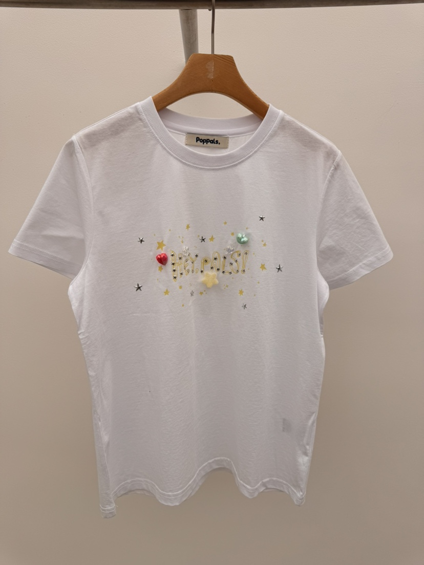 THORE韓國直郵女裝新款職業休閑26春夏推薦時尚熱賣人氣T恤THORET恤圖色3