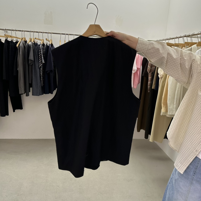 BROWNS-P韓國東大門直郵女裝新品職業時尚26春夏熱賣馬甲BROWNS-P馬甲