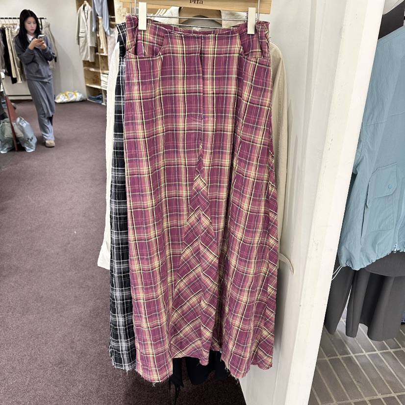 PITA/THEVERLIN韓國代購女裝新品時尚人氣休閑26春夏長裙PITA/THEVERLIN長裙圖色1