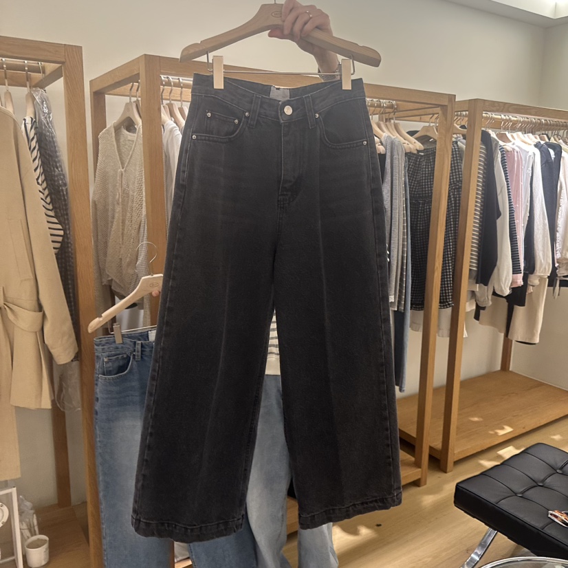 TIZZI韓國東大門直郵女士新款26春夏時尚人氣休閑推薦牛仔褲TIZZI牛仔褲圖色2