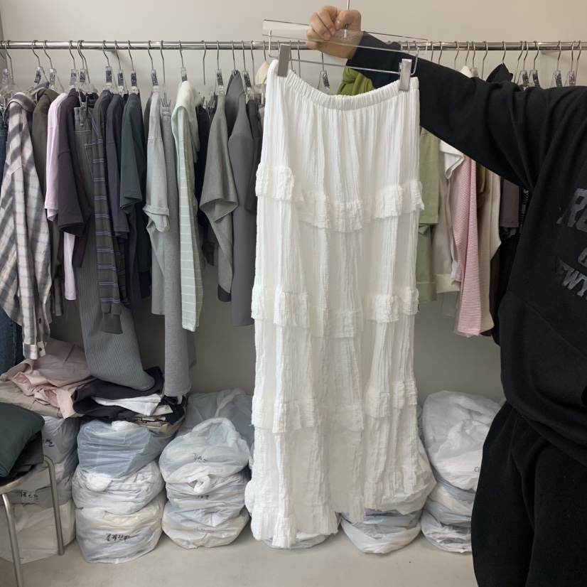 LEESEED-A韓國直郵實拍女裝新品人氣26春夏半身裙中短裙SEeD/LEESEED半身裙/中短裙