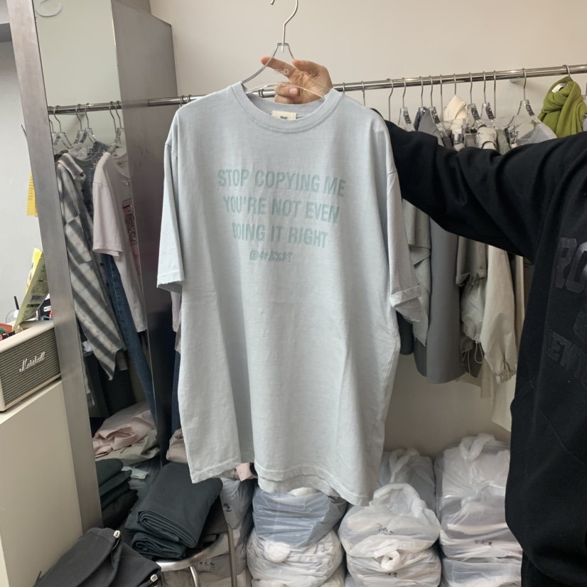 LEESEED-A韓國東大門直郵女士新品熱賣人氣休閑推薦時尚T恤SEeD/LEESEEDT恤圖色2