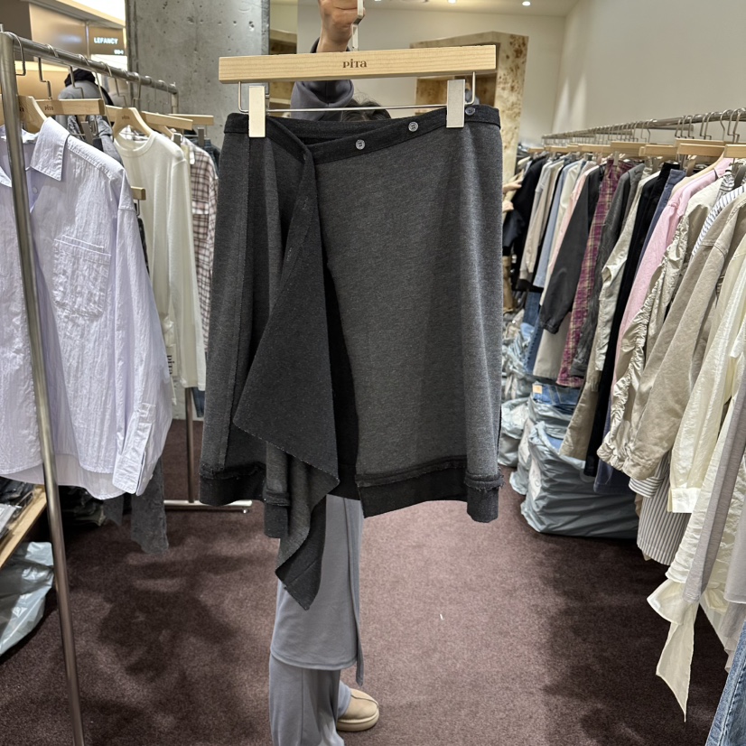 PITA/THEVERLIN韓國代購女裝新款休閑推薦職業半身裙中短裙PITA/THEVERLIN半身裙/中短裙圖色2