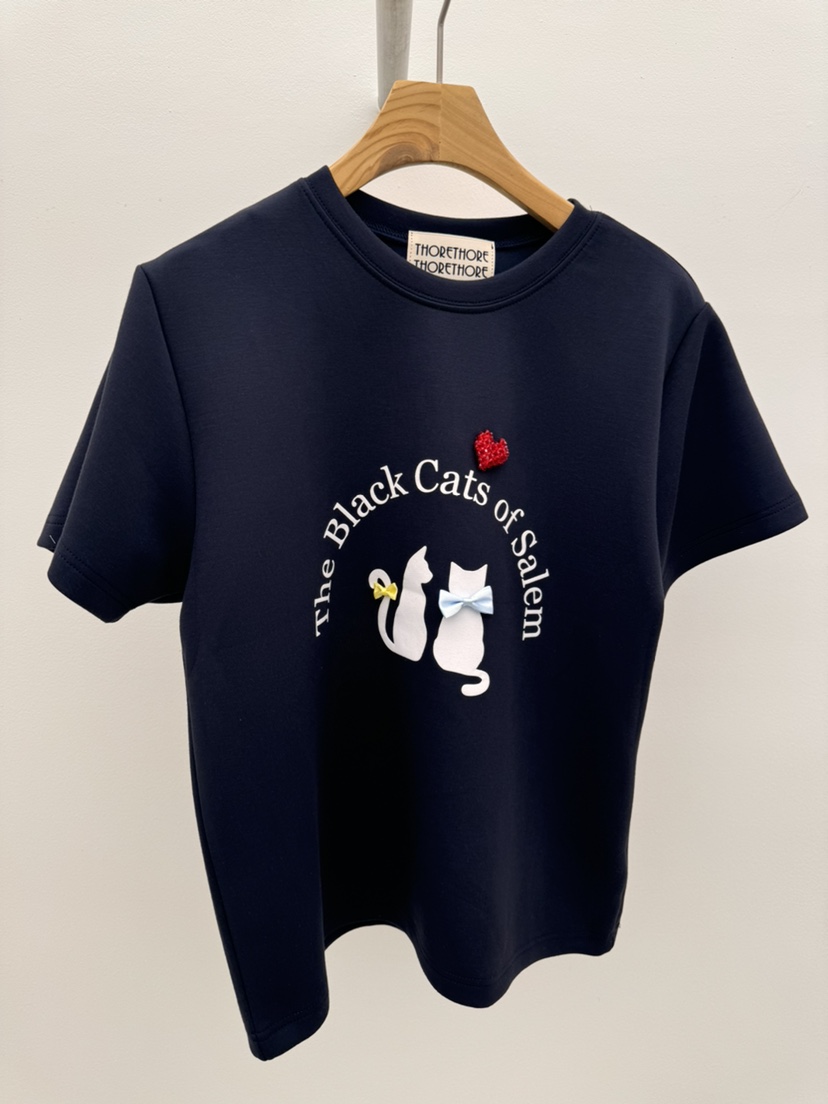 THORE韓國直郵女裝新款26春夏職業推薦熱賣時尚休閑人氣T恤THORET恤圖色2