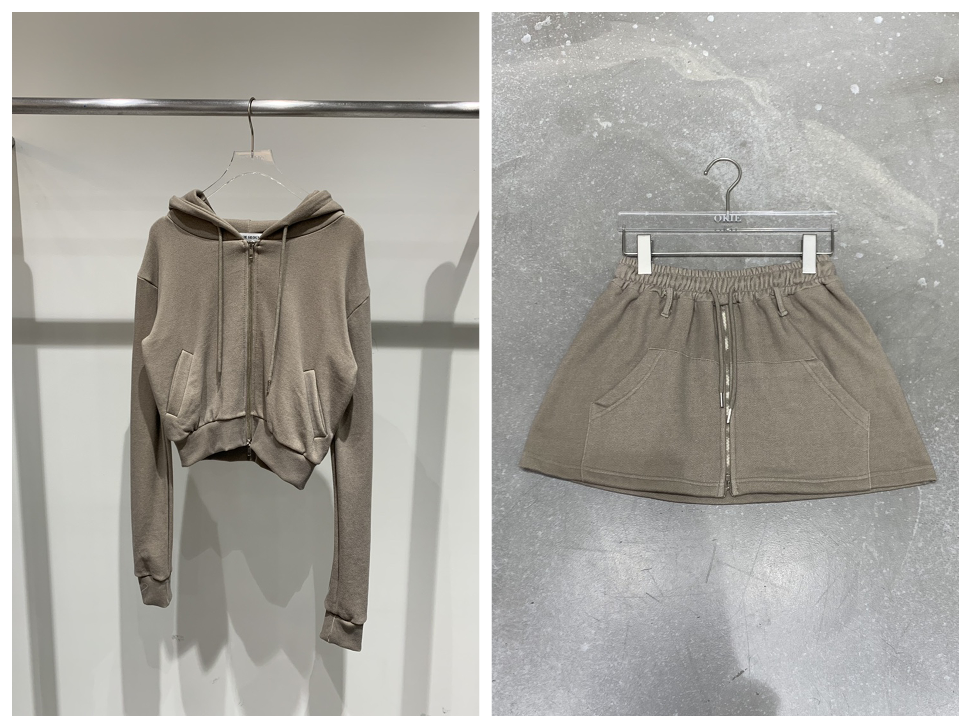 OKIE韓國直郵女士新品26春夏推薦休閑職業人氣套裝兩件套OKIE套裝圖色2