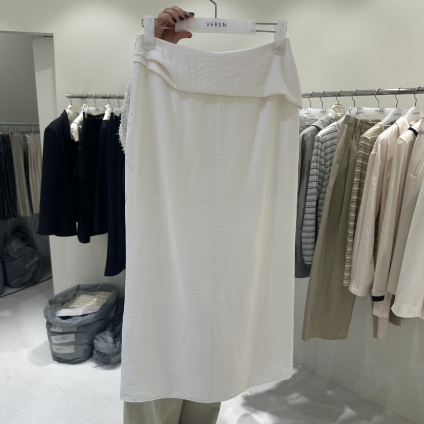 VEREN韓國代購女裝新品時尚26春夏熱賣推薦人氣休閑職業長裙VEREN長裙圖色1