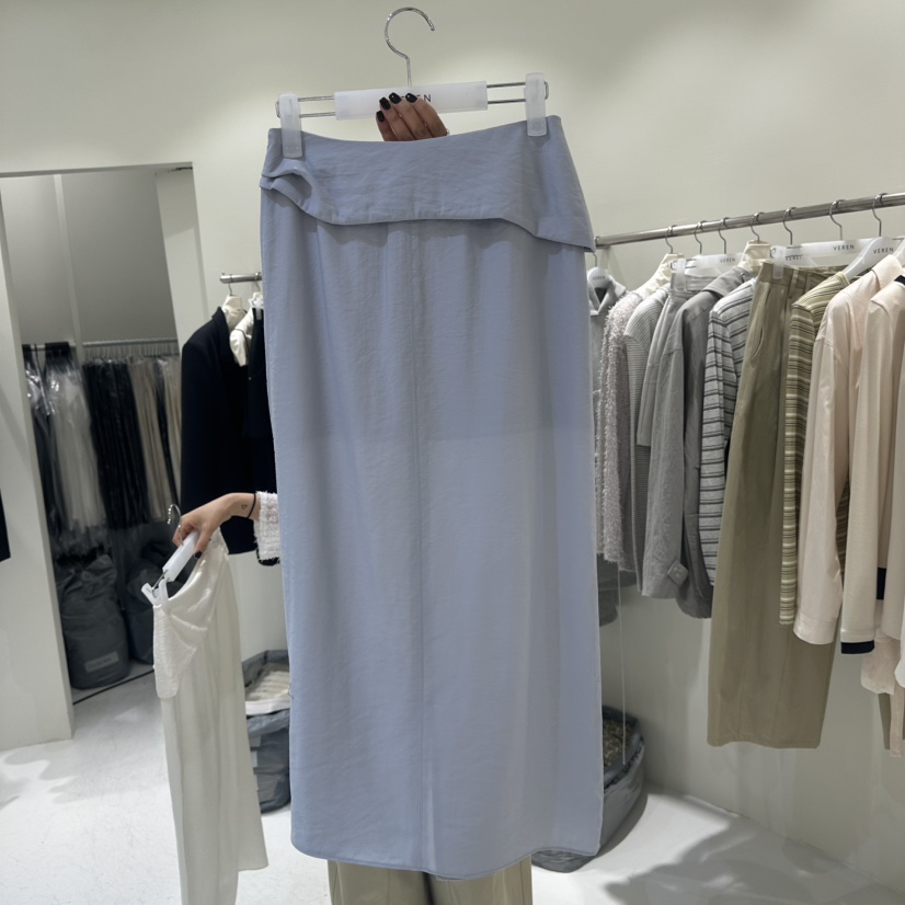 VEREN韓國代購女裝新品時尚26春夏熱賣推薦人氣休閑職業長裙VEREN長裙圖色2