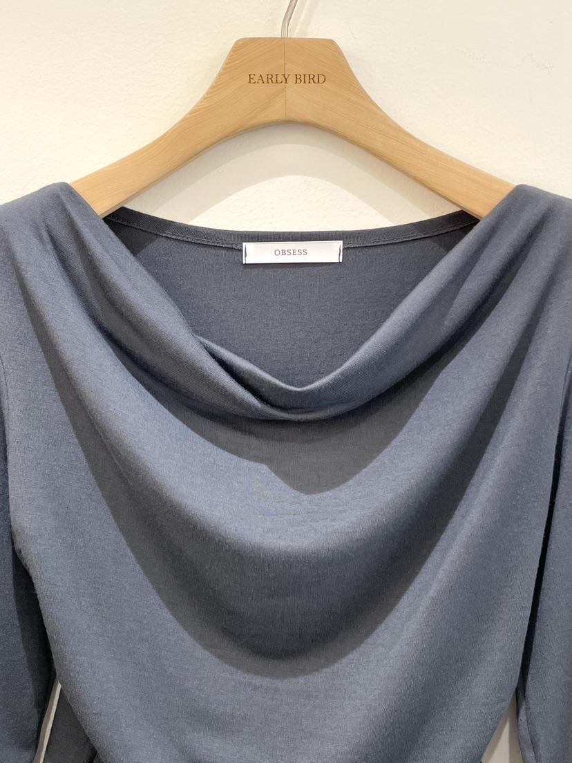 OBSESS韓國東大門代購女士新品時尚職業26春夏推薦長袖T恤OBSESS/EARLY BIRD長袖T恤
