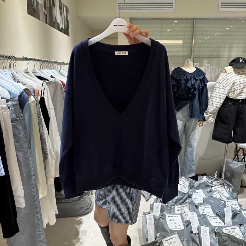 MOREMORE韓國代購女裝新品時尚26春夏人氣推薦衛衣不含內搭more more衛衣圖色3