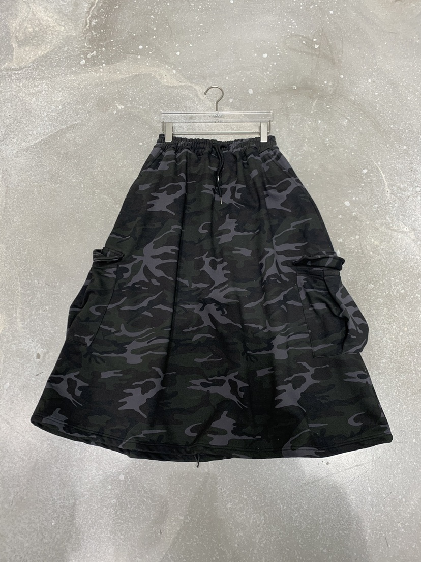 OKIE韓國東大門直郵女裝新款26春夏人氣熱賣職業長裙迷彩OKIE長裙圖色2