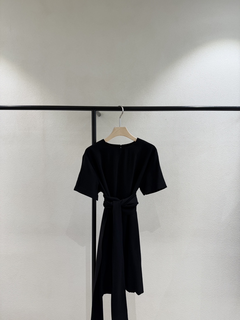 POSTMODERN韓國東大門代購女士新品26春夏推薦休閑連衣裙POSTMODERN連衣裙圖色3黑色