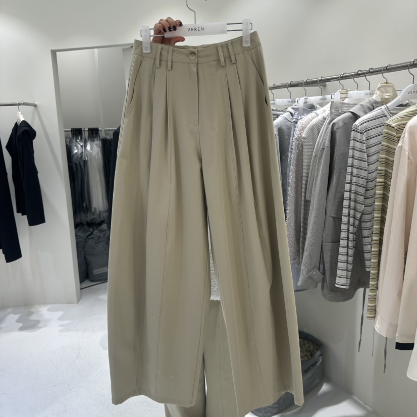 VEREN韓國東大門代購女裝新款推薦熱賣休閑人氣職業休閑褲VEREN休閑褲圖色1