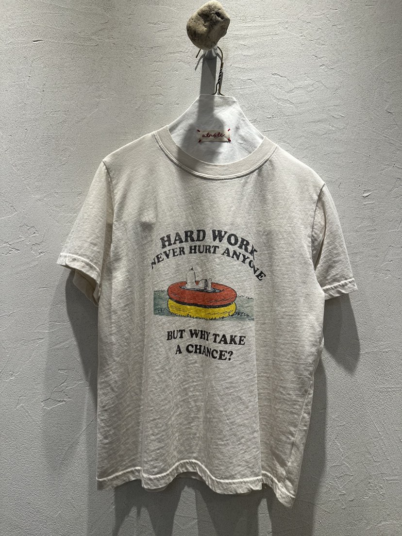 AT NOTE韓國東大門直郵女裝新款熱賣人氣職業26春夏T恤史努比AT NOTET恤圖色2米色