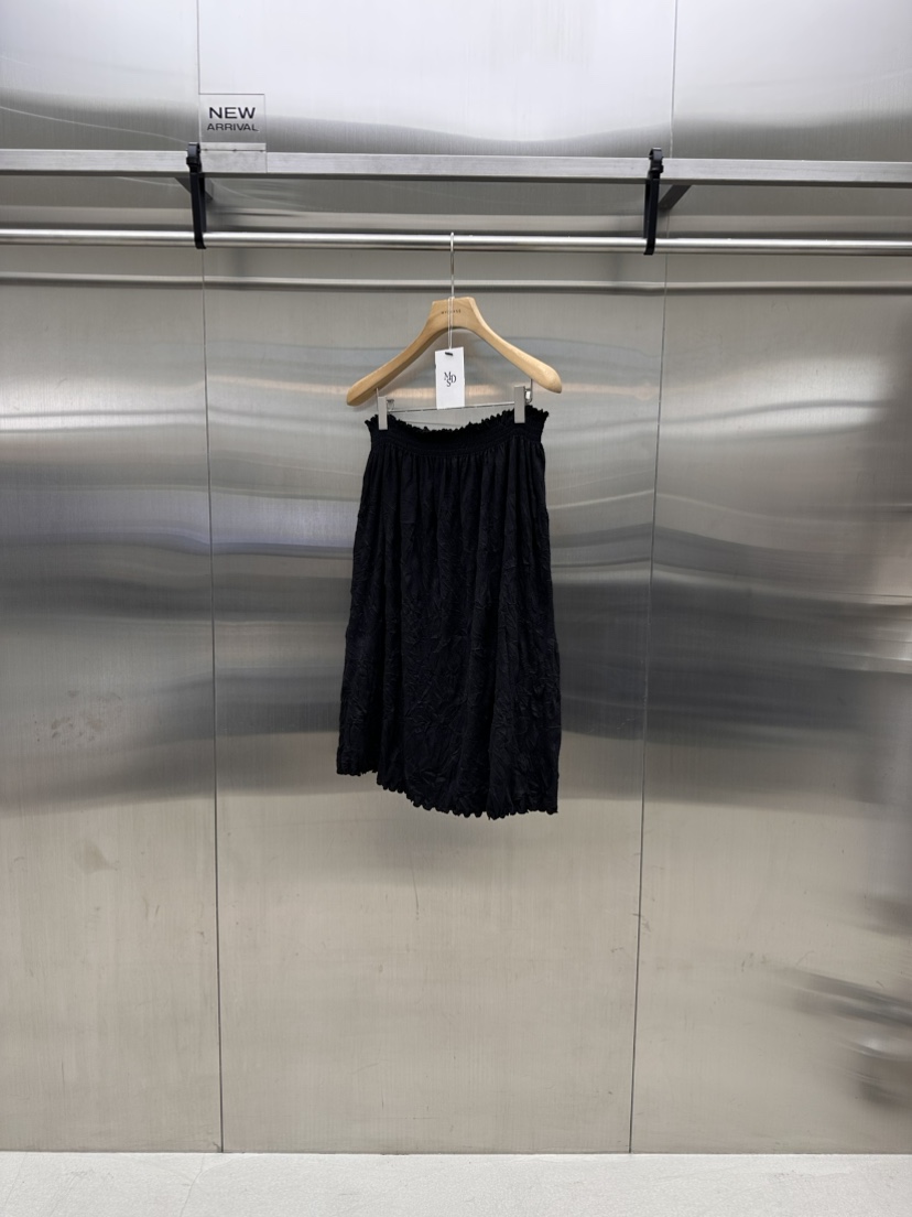 MYDRESS韓國東大門代購女士新款休閑人氣推薦26春夏長裙褶皺MYDRESS長裙圖色2