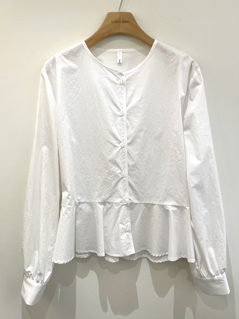 OBSESS韓國代購女士新款職業推薦時尚休閑人氣襯衫蕾絲衫OBSESS/EARLY BIRD襯衫/蕾絲衫圖色2