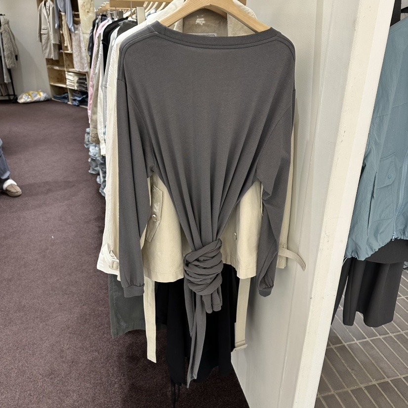 PITA/THEVERLIN韓國東大門直郵女士新品時尚休閑長袖T恤PITA/THEVERLIN長袖T恤