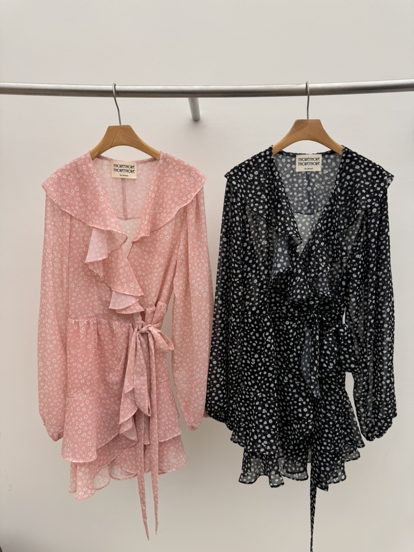 THORE韓國直郵女裝新款熱賣休閑時尚推薦職業26春夏連衣裙THORE連衣裙