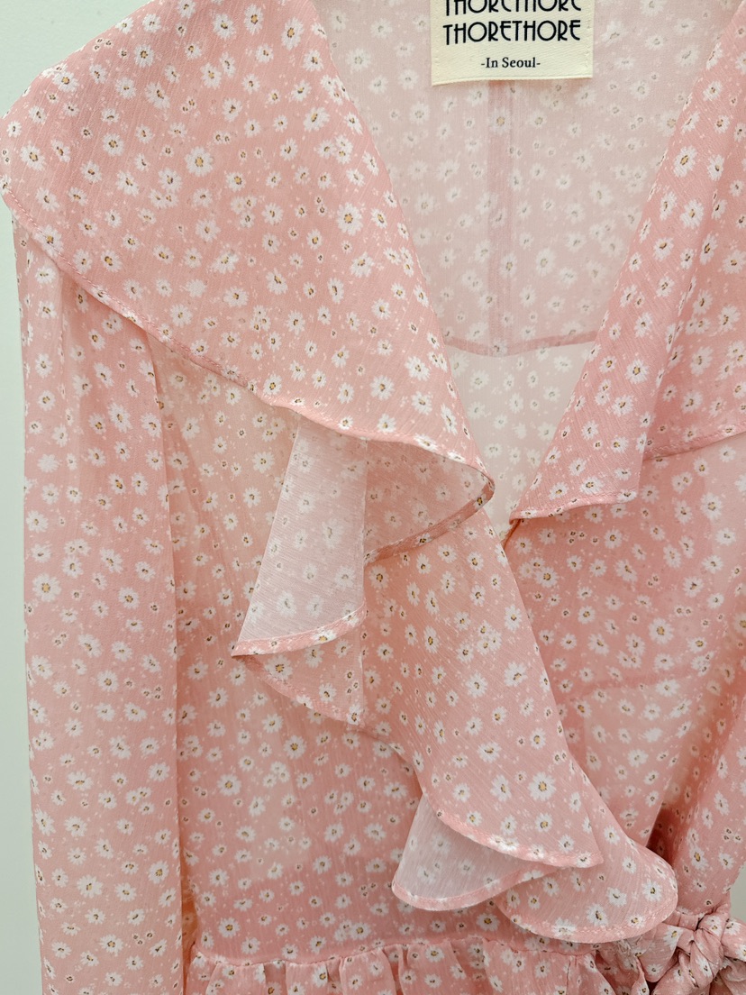 THORE韓國直郵女裝新款熱賣休閑時尚推薦職業26春夏連衣裙THORE連衣裙