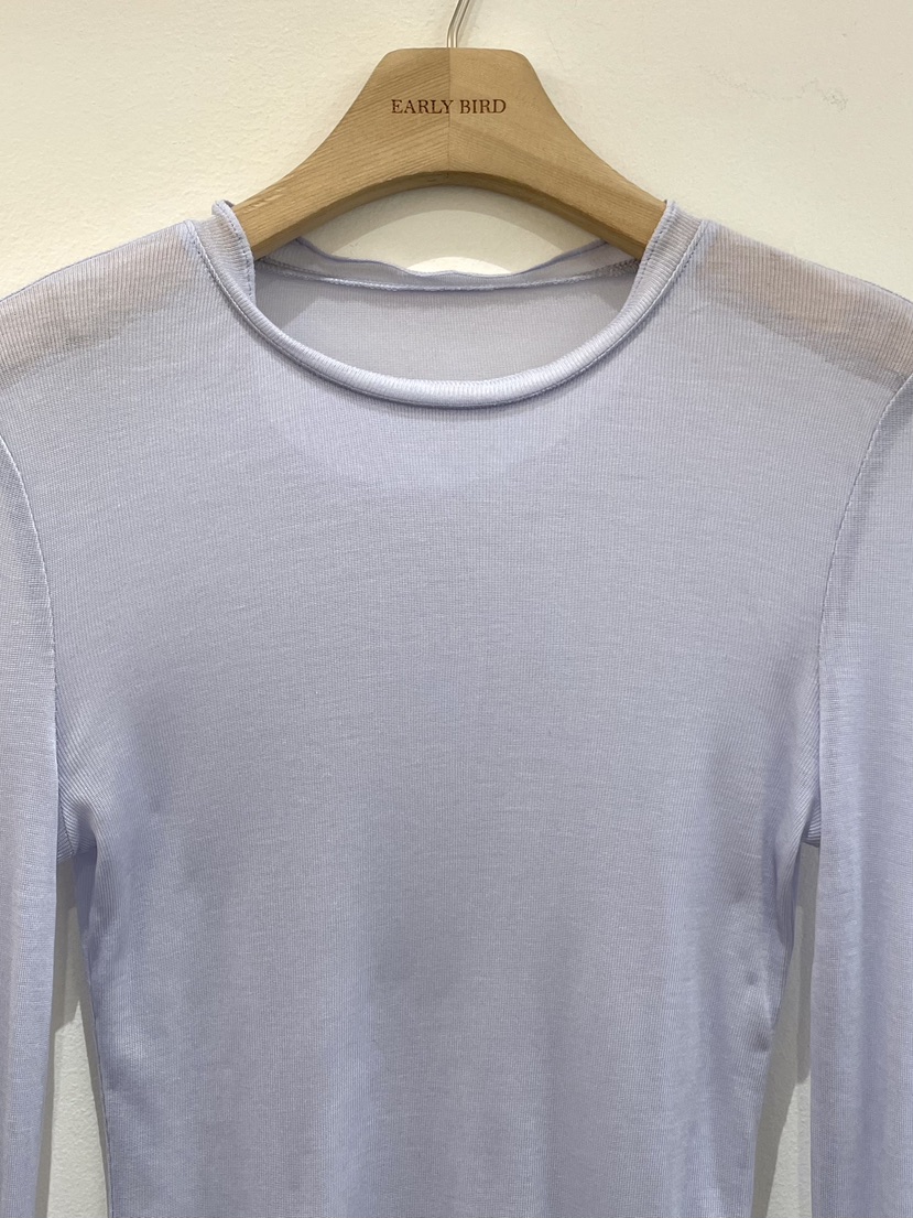 OBSESS韓國東大門代購女裝新品時尚熱賣人氣推薦長袖T恤天絲OBSESS/EARLY BIRD長袖T恤