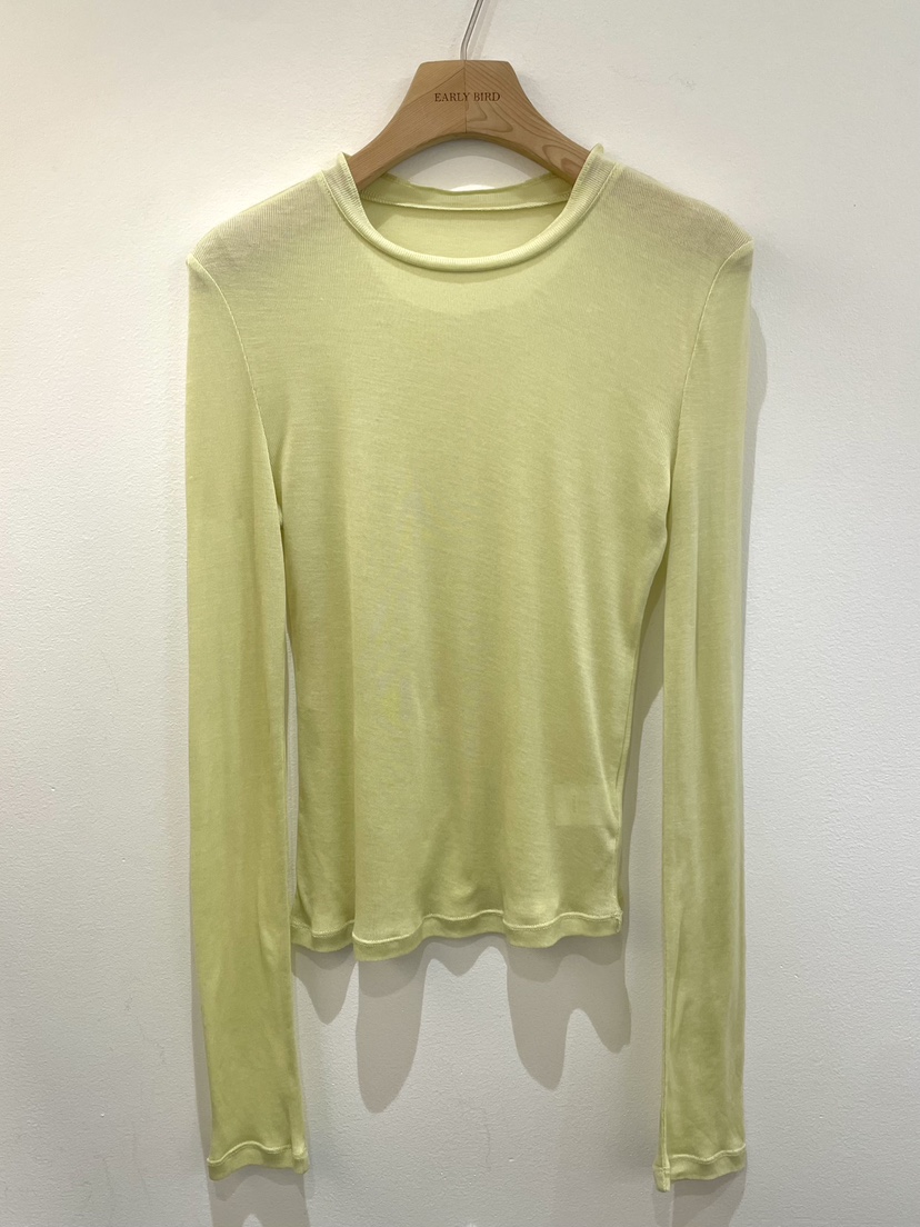 OBSESS韓國東大門代購女裝新品時尚熱賣人氣推薦長袖T恤天絲OBSESS/EARLY BIRD長袖T恤圖色1