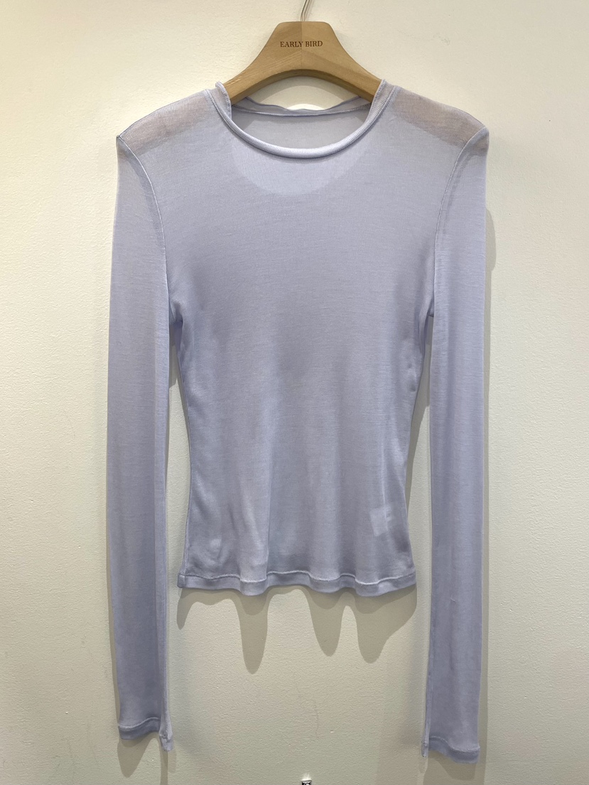 OBSESS韓國東大門代購女裝新品時尚熱賣人氣推薦長袖T恤天絲OBSESS/EARLY BIRD長袖T恤圖色3