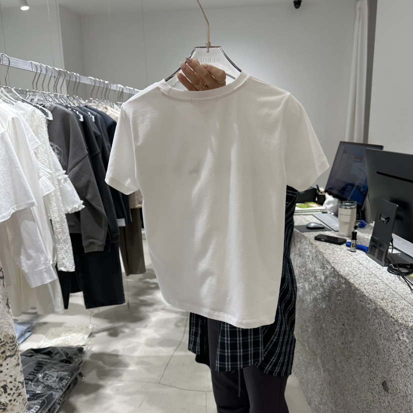 NEROLI 36韓國代購女士新品26春夏時尚熱賣推薦人氣休閑T恤NEROLI 36T恤