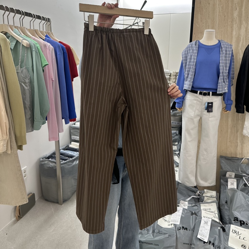 WRITTEN BY韓國直郵實拍女士新品休閑26春夏職業時尚休閑褲WRITTEN BY休閑褲