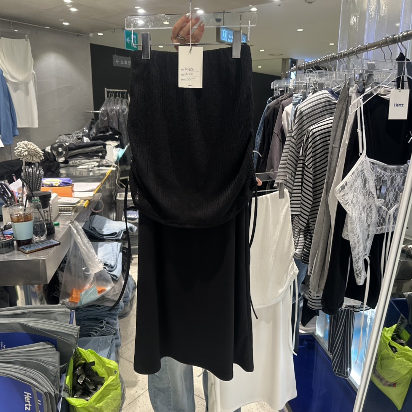 HERTZ-P韓國直郵實拍女士新品熱賣人氣休閑推薦26春夏長裙HERTZ-P長裙