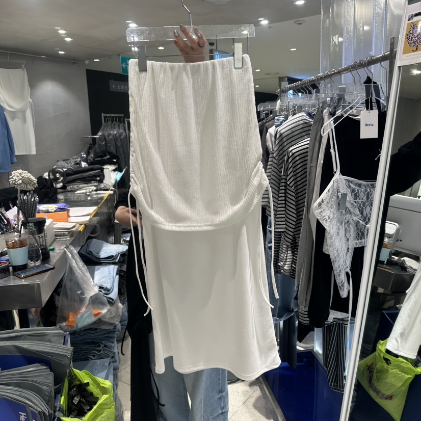 HERTZ-P韓國直郵實拍女士新品熱賣人氣休閑推薦26春夏長裙HERTZ-P長裙圖色1