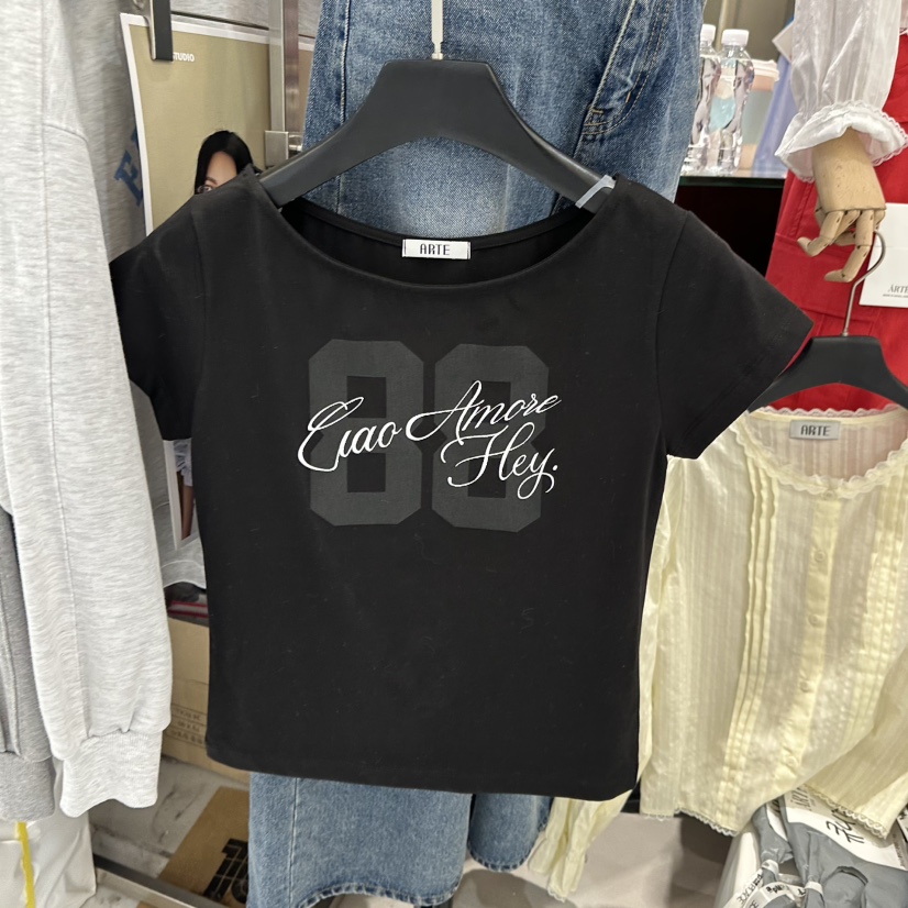 ARTE STUDIO/ATTENTION EDITORIAL韓國東大門直郵女士新款人氣T恤ARTE STUDIO/ATTENTION EDITORIALT恤圖色2