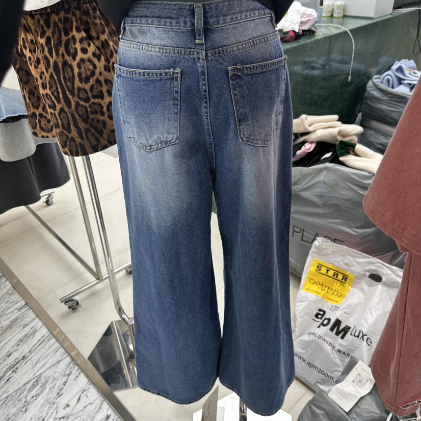 FORMING-P韓國直郵女裝新品職業時尚休閑熱賣人氣牛仔褲FORMING-P牛仔褲