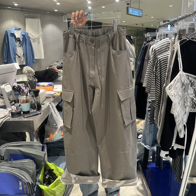 HERTZ-P韓國東大門直郵女士新品人氣26春夏職業休閑褲迷彩HERTZ-P休閑褲圖色1