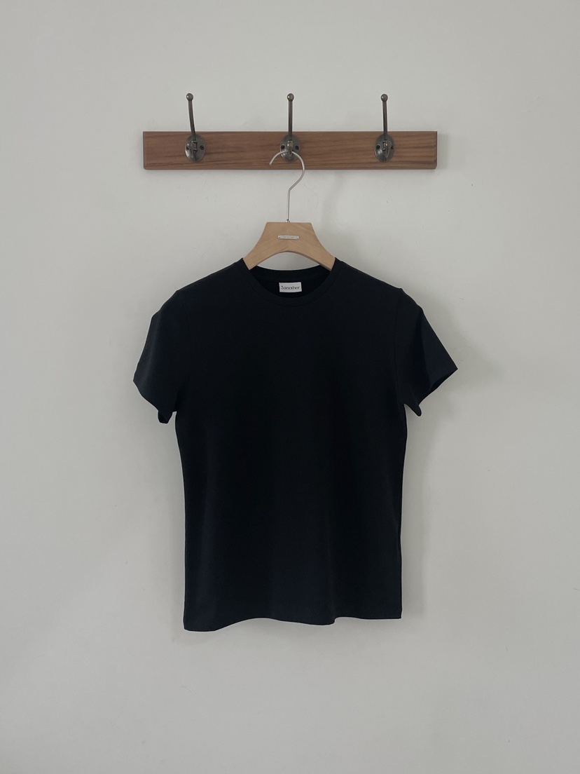 3 ANOTHER韓國直郵實拍女裝新款人氣休閑熱賣職業推薦T恤3 ANOTHERT恤圖色2黑色