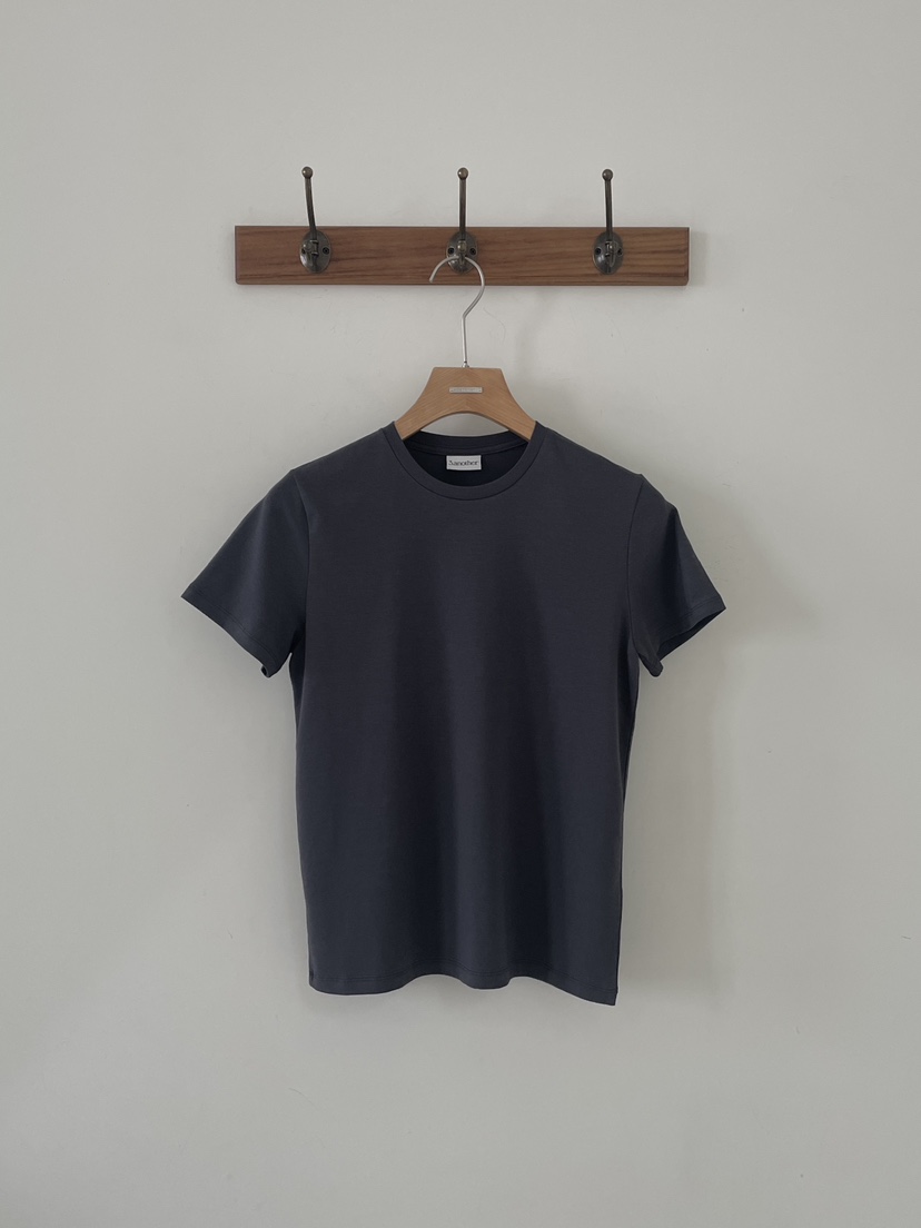 3 ANOTHER韓國直郵實拍女裝新款人氣休閑熱賣職業推薦T恤3 ANOTHERT恤圖色4墨色