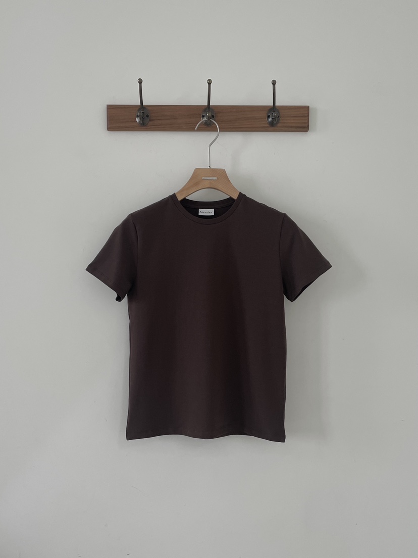 3 ANOTHER韓國直郵實拍女裝新款人氣休閑熱賣職業推薦T恤3 ANOTHERT恤圖色5棕色