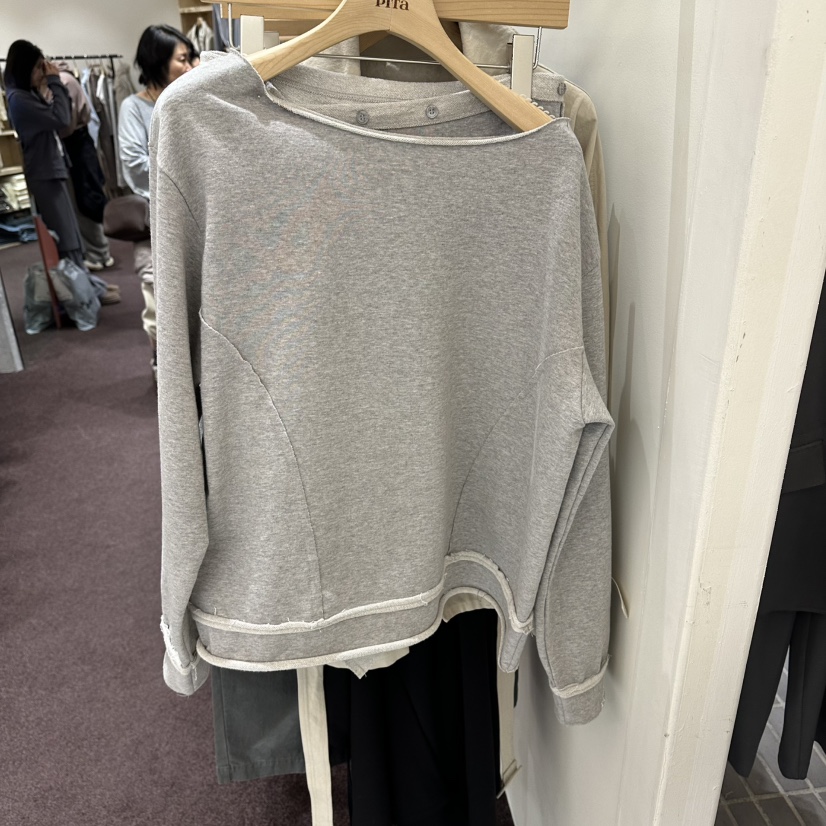 PITA/THEVERLIN韓國代購女裝新款時尚休閑人氣推薦長袖T恤PITA/THEVERLIN長袖T恤圖色1