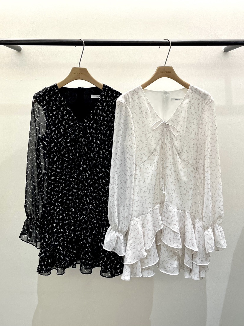 OBSESS韓國代購女裝新品職業休閑推薦熱賣26春夏人氣連衣裙OBSESS/EARLY BIRD連衣裙