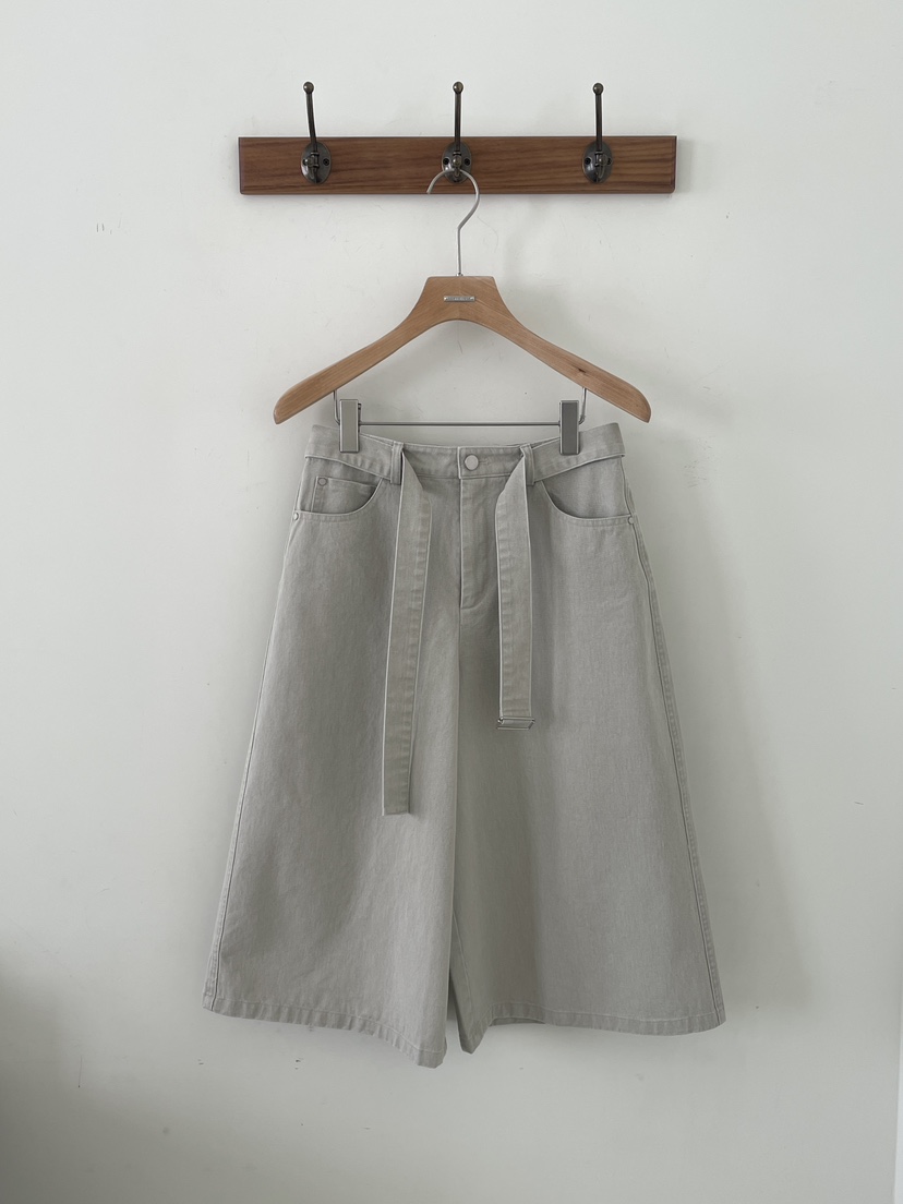 3 ANOTHER韓國東大門直郵女裝新品時尚推薦26春夏短褲含腰帶3 ANOTHER短褲圖色1