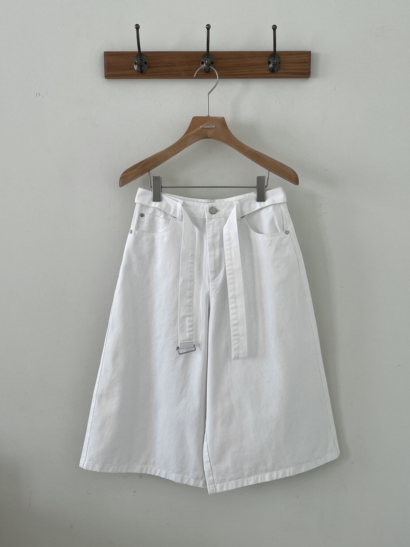 3 ANOTHER韓國東大門直郵女裝新品時尚推薦26春夏短褲含腰帶3 ANOTHER短褲圖色3