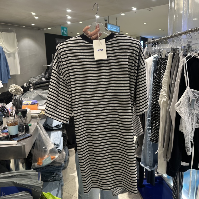HERTZ-P韓國直郵女士新款時尚休閑26春夏熱賣人氣推薦T恤HERTZ-PT恤