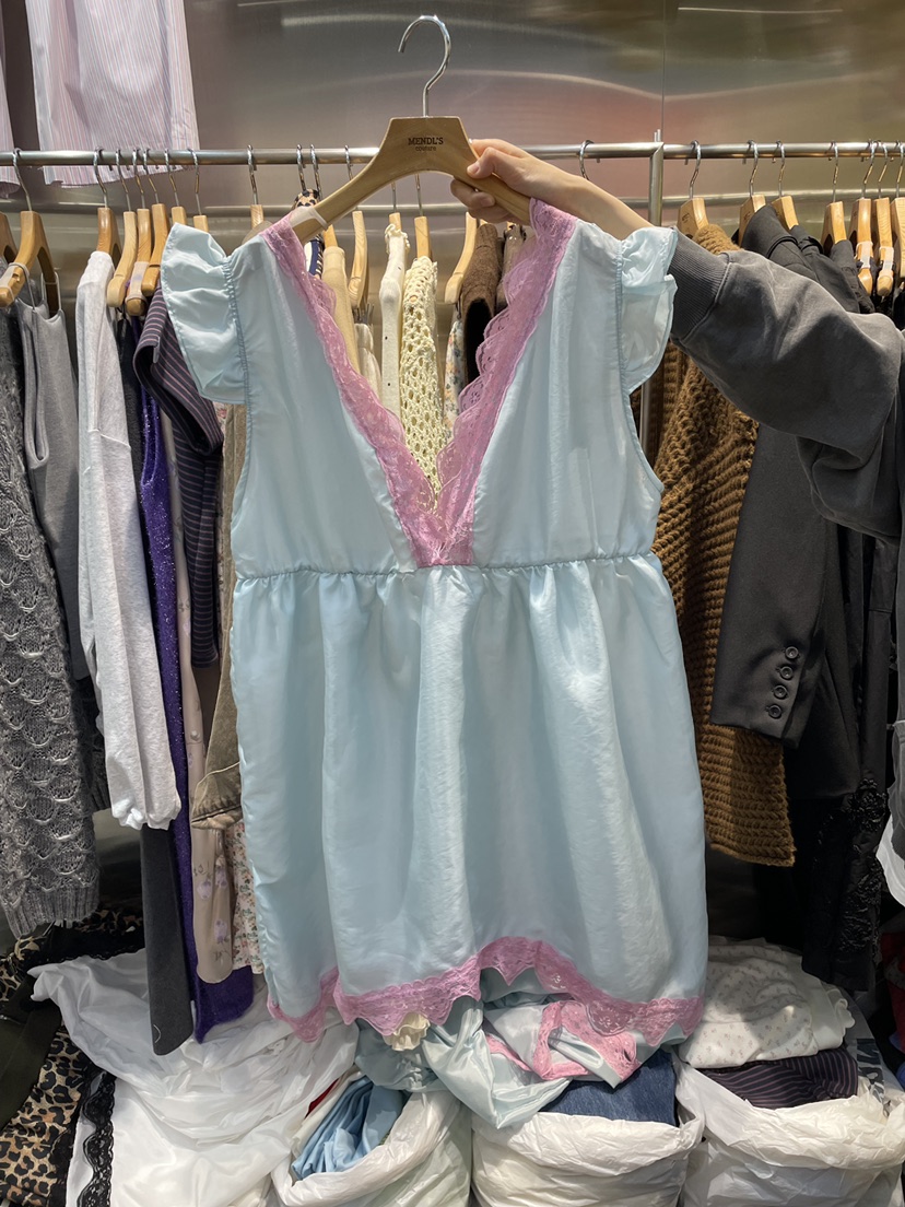 MENDL S韓國直郵女裝新款26春夏人氣休閑職業熱賣吊帶背心MENDL S吊帶/背心圖色1